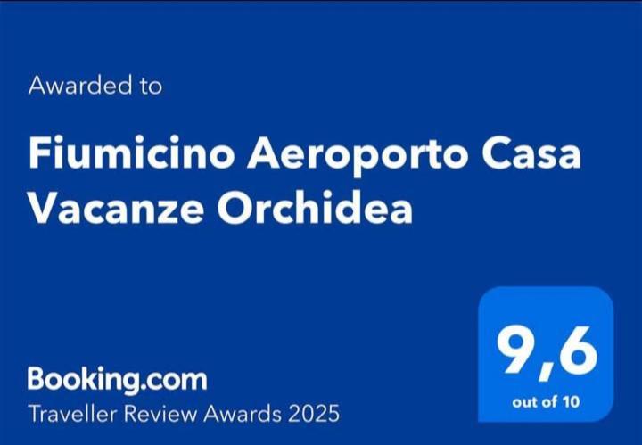 Fiumicino Aeroporto Casa Vacanze Orchidea Exterior foto